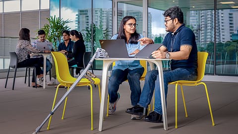 NetApp’s  office in Bengaluru. The IT firm has a resource group called NetAbled for people with disabilities.