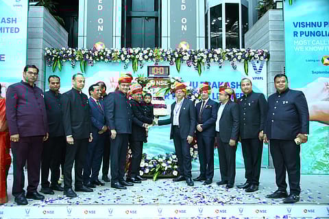 Vishnu Prakash R Punglia made the stock market debut on September 5 this year.