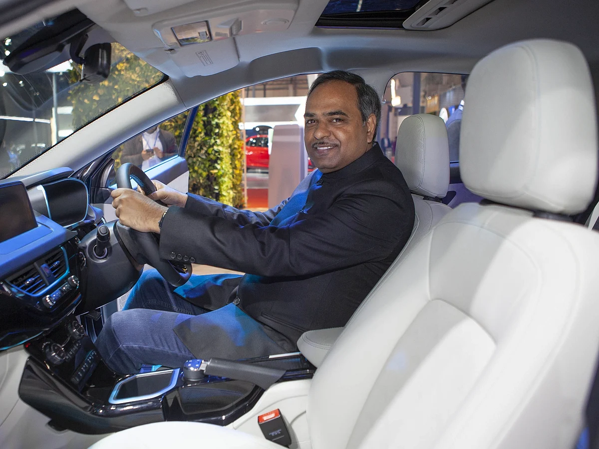 Shailesh Chandra, managing director of Tata Motors Passenger Vehicles and Tata Passenger Electric Mobility