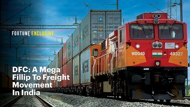Dedicated freight corridor 65% operational; to be complete by June 2024