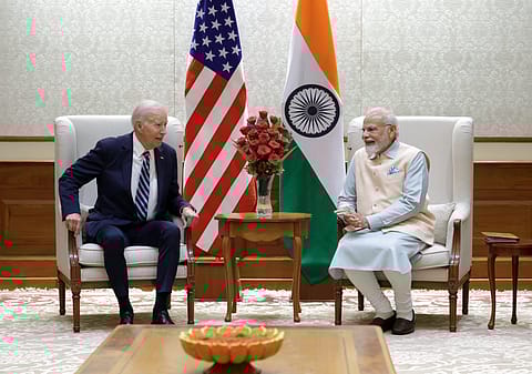 Prime Minister Narendra Modi meets U.S. President Joe Biden ahead of G20 Summit in New Delhi