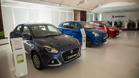 Sales of mini-segment cars such as Alto and S-Presso declined to 14,782 units.