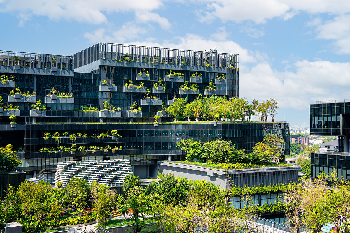 Green-compliant office buildings boom in India