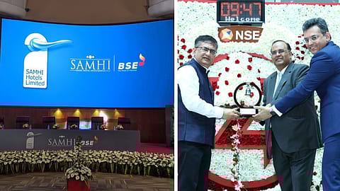 Zaggle Prepaid Ocean Services and SAMHI Hotels made debut on stock exchanges today