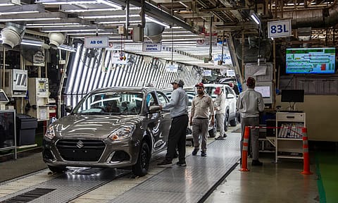 Maruti Suzuki Plant, Manesar, Haryana.