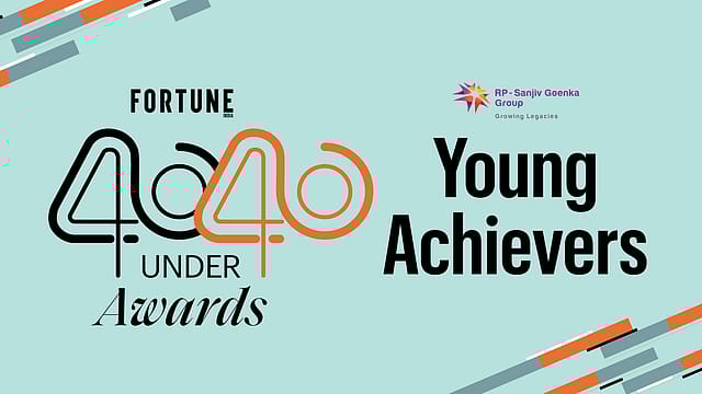 Fortune India 40 Under 40 Event & awards ceremony on October 6 in Bangalore