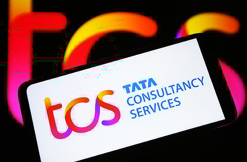Shares of TCS dipped 1.08% despite reporting 8.7% rise in net profit in Q2.