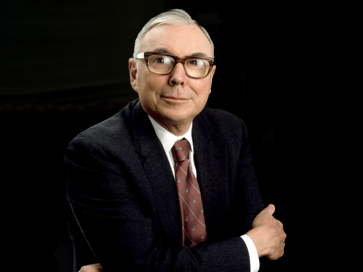 Charles Munger was vice-chairman at Berkshire Hathaway