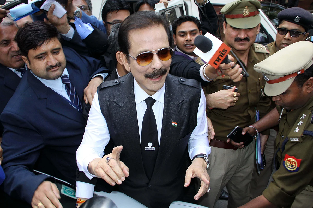 Sahara Group chief Subrata Roy