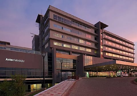 Aster DM Healthcare shares drop 4.4% to ₹378.35 on the BSE