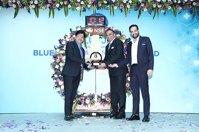 Blue Jet Healthcare shares list at premium; rise 15% post debut 