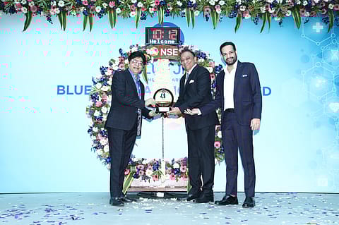 Listing of Blue Jet Healthcare on NSE today