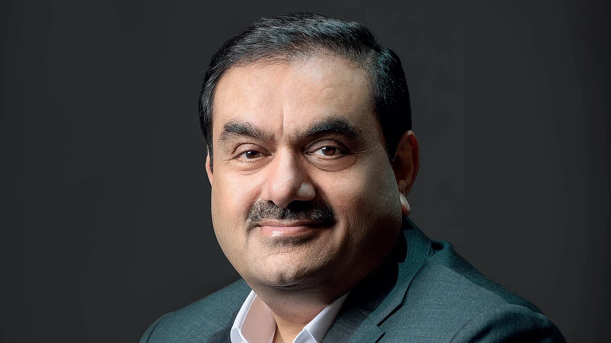 Adani Group Chairman 
Gautam Adani;

Adani Enterprises, #64, 
Second fastest growing. 