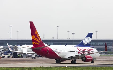 SpiceJet's aviation market share, as per May data, stands at 4%.