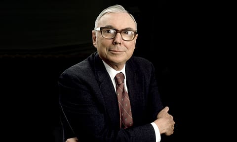 Late Charlie Munger, vice-chairman of Berkshire Hathaway