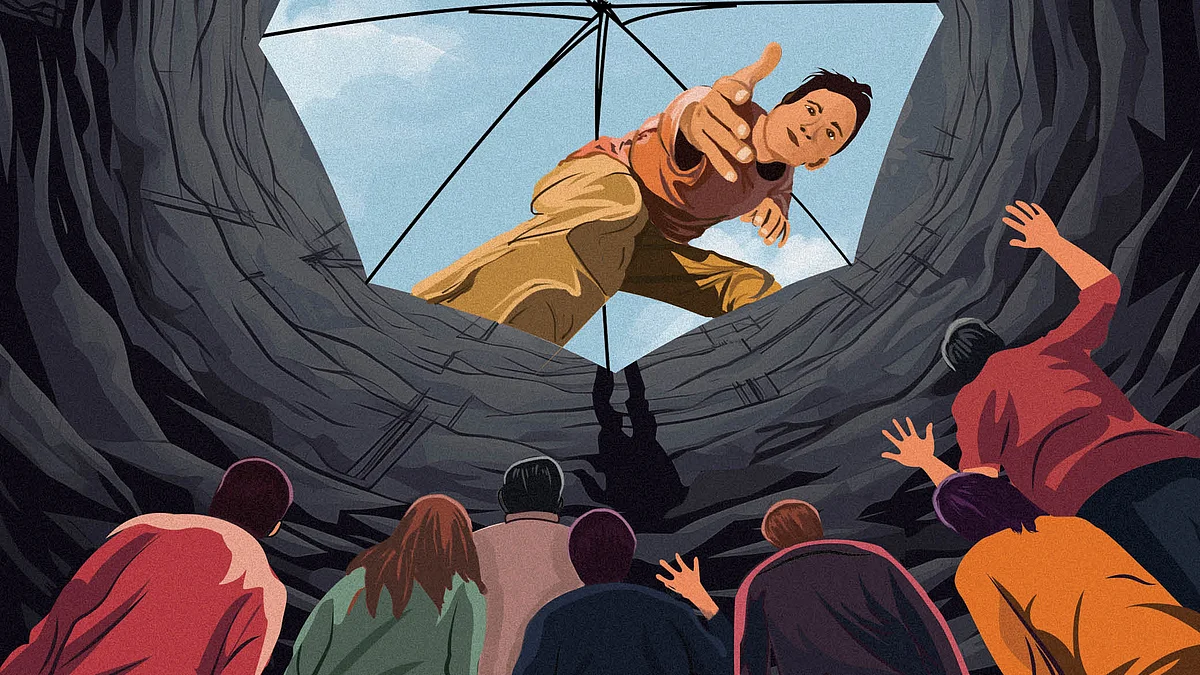 Illustration by Yuganshika Garg; Photograph by Fortune india