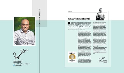 Rajeev Dubey, Editor In Chief, Fortune India