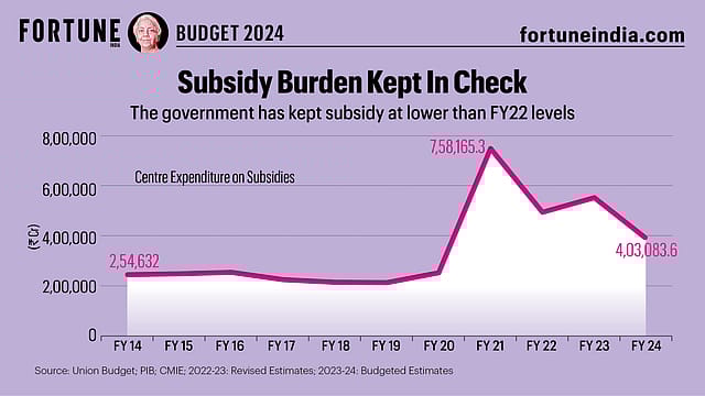 Budget 2024: Subsidy Burden Kept In Check