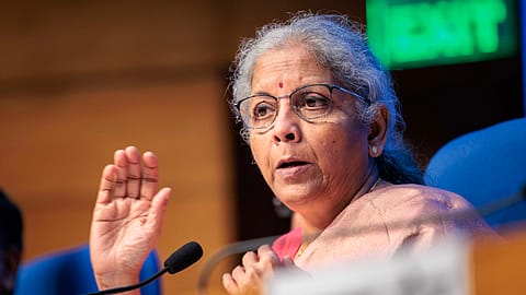 Finance Minister Nirmala Sitharaman