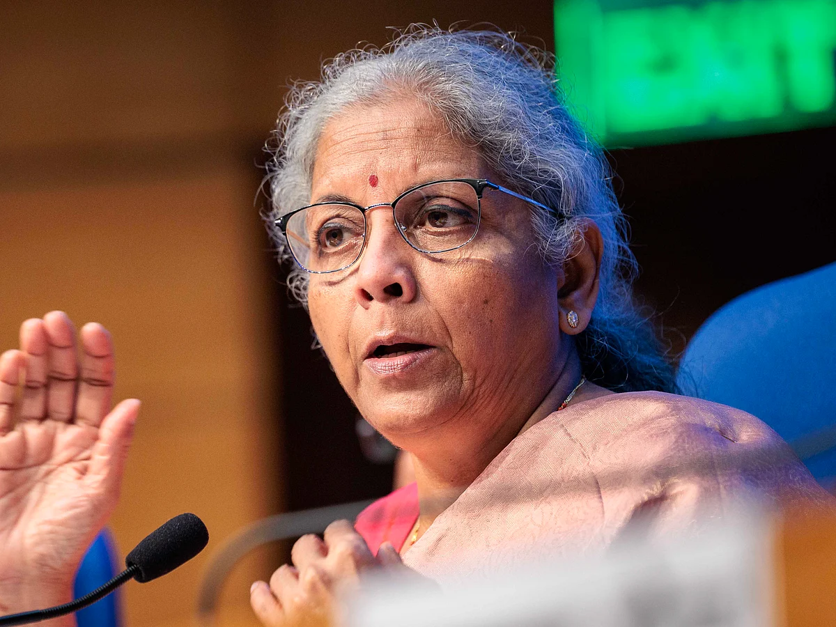 Finance Minister Nirmala Sitharaman