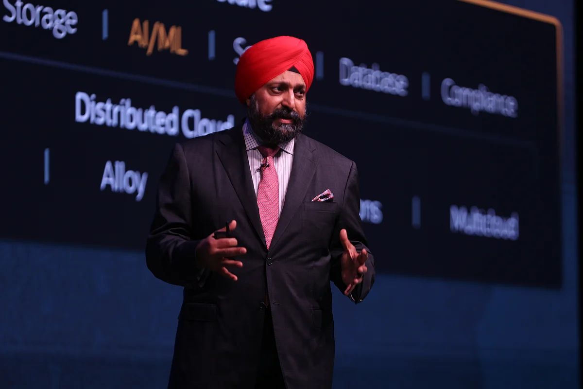 Sonny Singh, executive vice president and general manager, Oracle Financial Services
