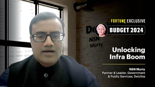 Focus is on infra, railway and airport - Deloitte's Murty