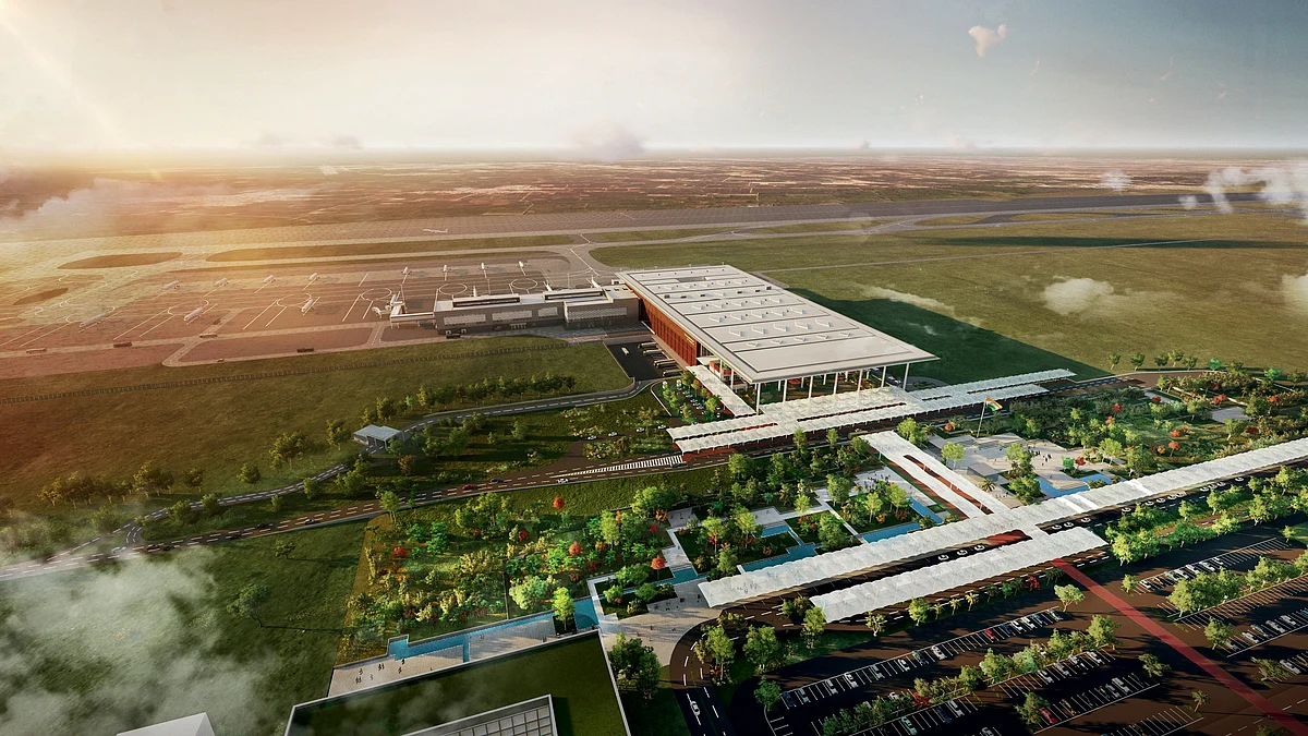 The UP government signed a concession agreement with Zurich Airport International AG to develop a greenfield airport in October 2020.