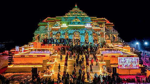 The trust expects 80,000-1,00,000 devotees to visit the temple every day.