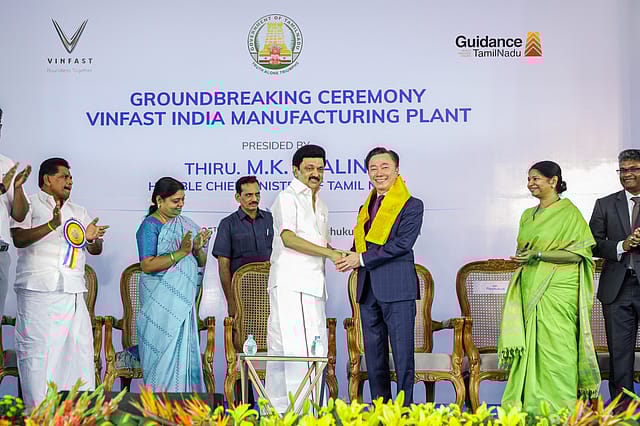 Vietnam's VinFast starts building EV plant in Tamil Nadu; seeks import duty cut