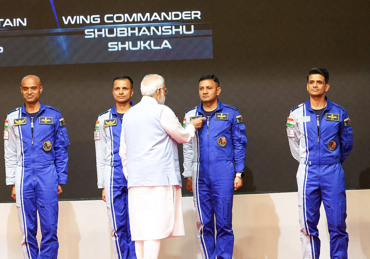 Gaganyaan Mission: PM unveils astronauts’ names for India’s 1st human space flight