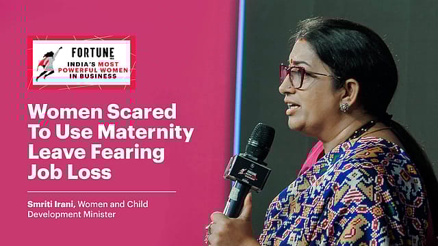 Industry needs to step up on gender issues: Smriti Irani