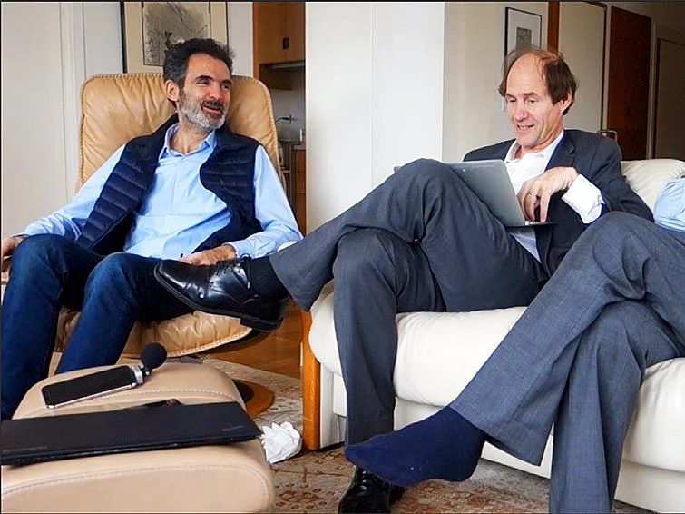 L to R - Olivier Sibony, Cass Sunstein and the late Daniel Kahneman