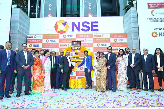 Popular Vehicles shares list at discount; fall 11% post debut Popular Vehicles shares list at discount; fall 11% post debut