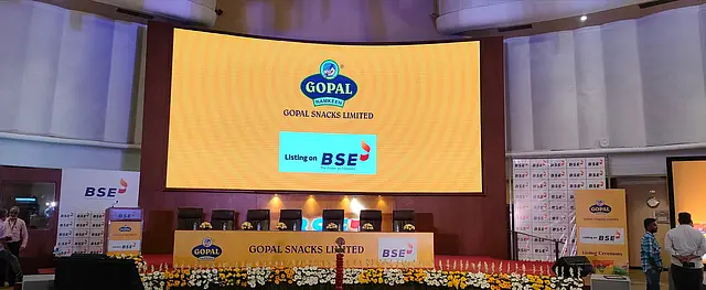 Gopal Snacks IPO makes weak debut, shares list at 12.5% discount
