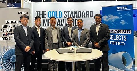 Ramco & Korean Air team at the MRO Americas 2024, Chicago