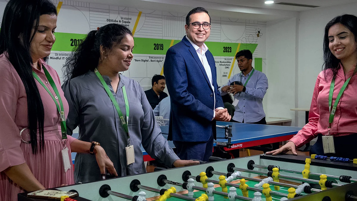 Sachin Khurana, senior vice president & chief people officer, Happiest Minds;  Future-ready Workplaces, #2