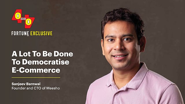 Was hardest to figure out business model: 40u40 2024 Sanjeev Barnwal of Meesho