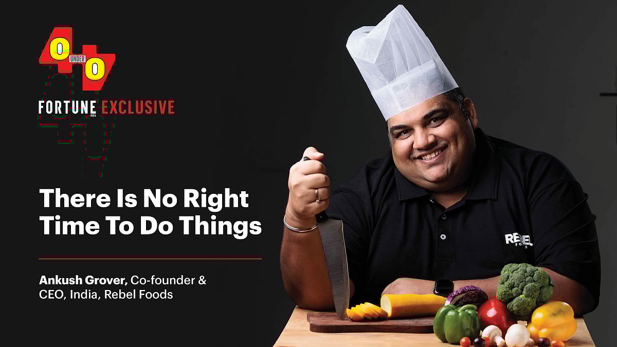 To do something substantial, take different paths and risks: 40u40 2024 Ankush Grover