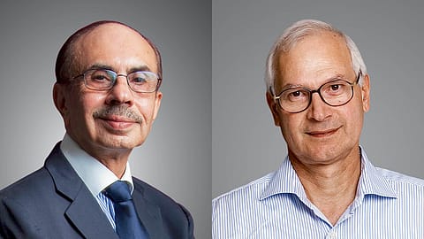 Adi Godrej (left) and Jamshyd Godrej.