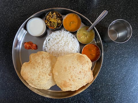 On-month basis, the veg thali prices remained "flat".