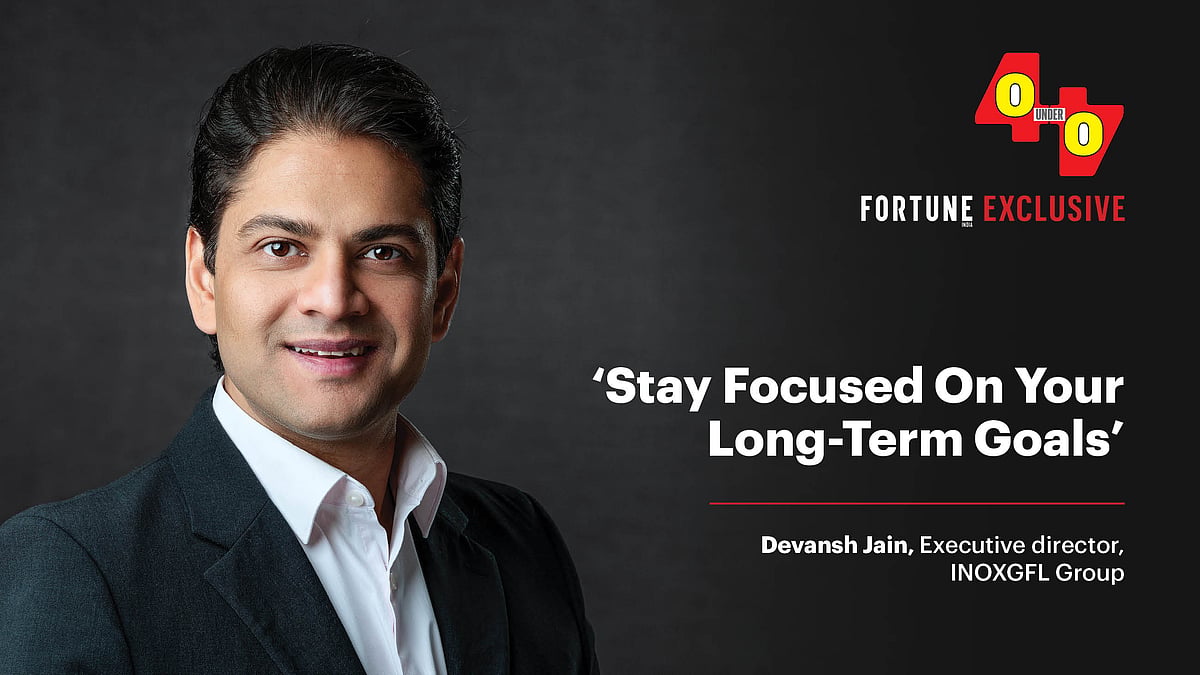 Hard work, passion and perseverance pay off: 40under40 Devansh Jain