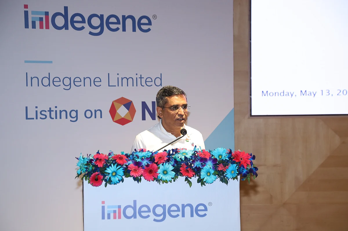 Manish Gupta, Chairman and Chief Executive Officer of Indegene