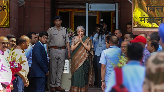 Nirmala Sitharaman takes charge as finance minister Nirmala Sitharaman takes charge as finance minister