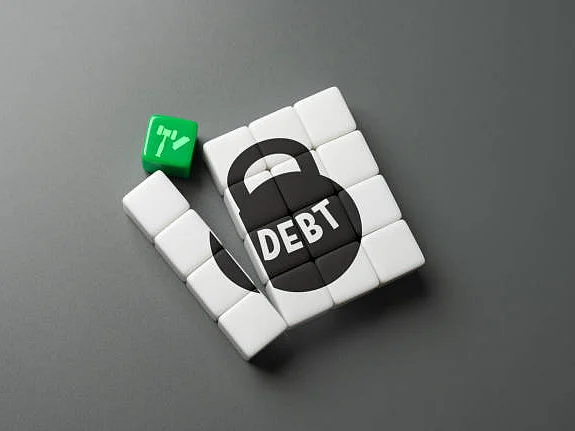 The external debt includes loans, currency and deposits, trade credit and advances, and debt securities.