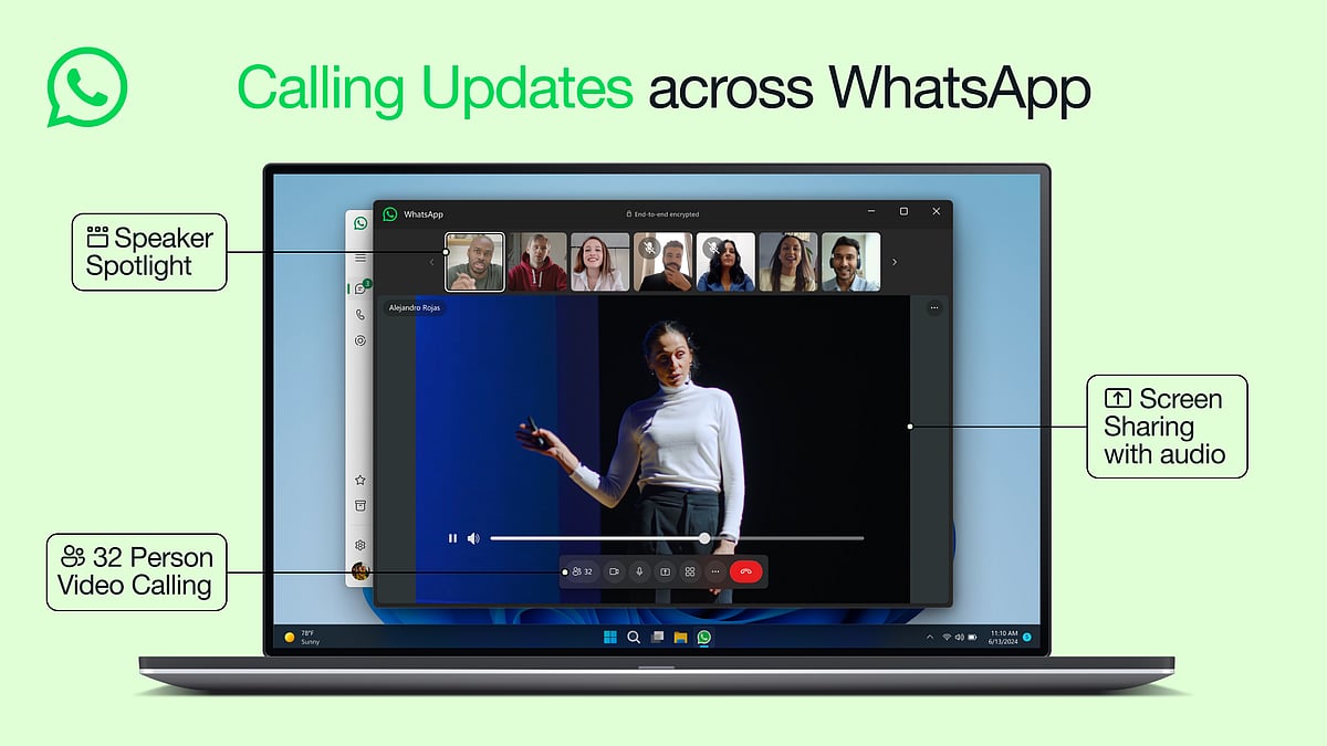 Previously, WhatsApp had only offered video screen sharing without audio.