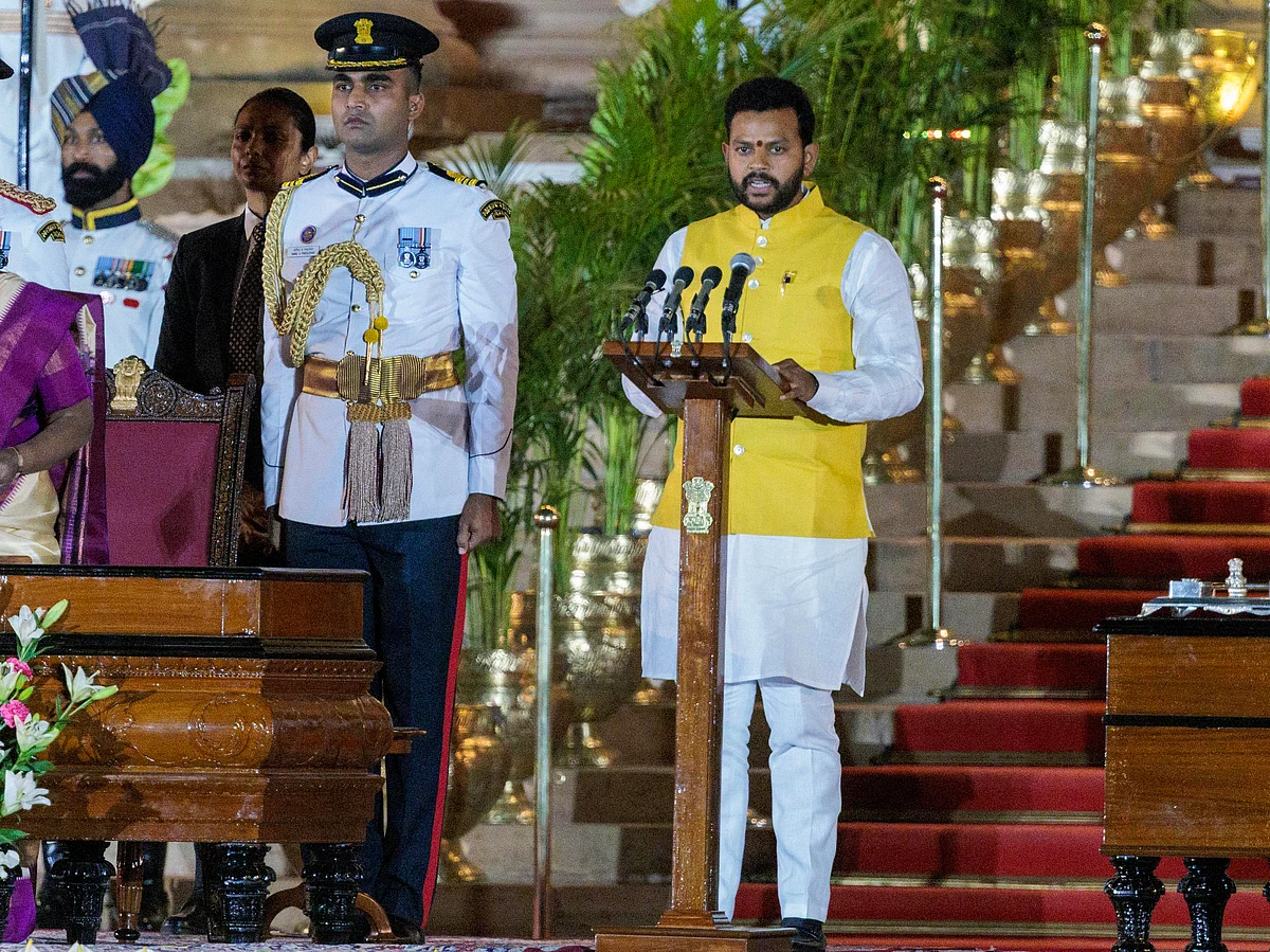 Telugu Desam Party’s (TDP) Kinjarapu Rammohan Naidu will replace Jyotiraditya M. Scindia as the minister of civil aviation.