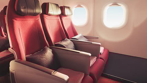 Air India introduces Premium Economy cabins for the first time on narrow-body aircraft.
