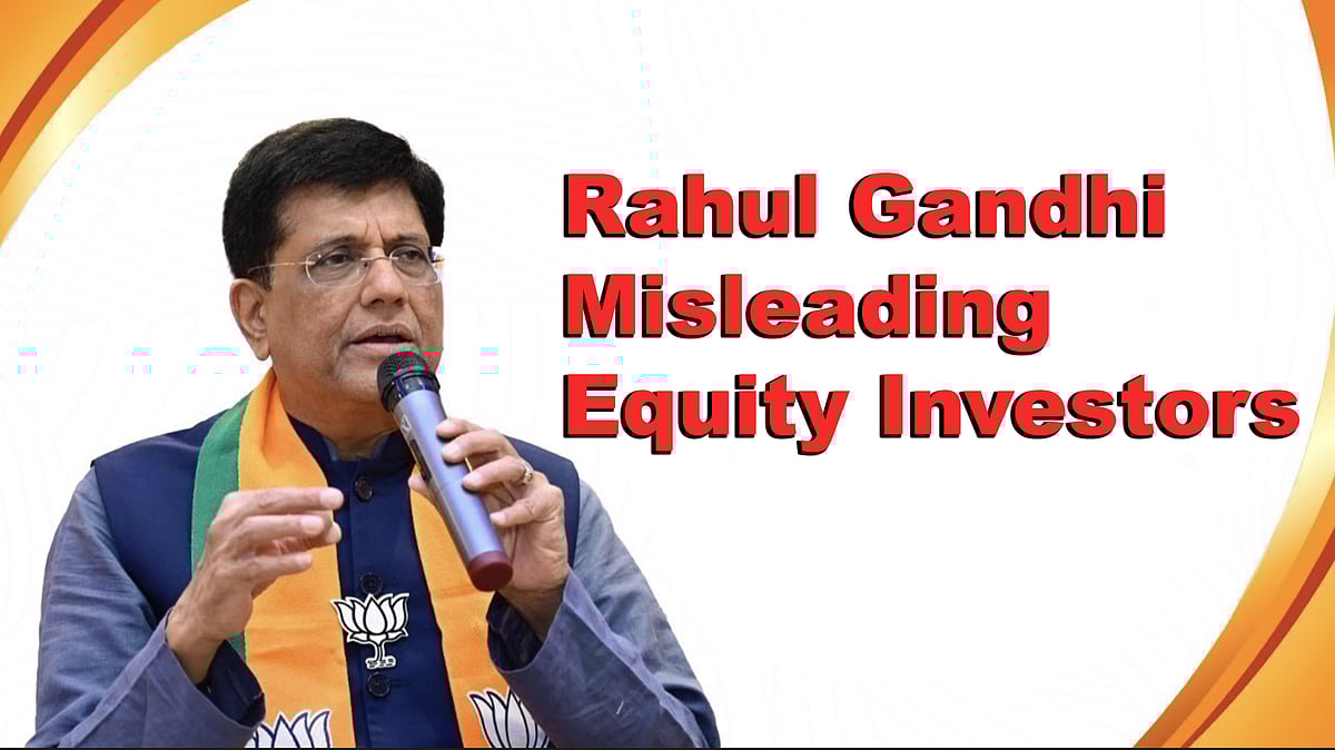 Rahul Gandhi trying to scare global, domestic investors: Piyush Goyal