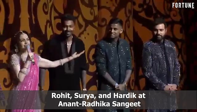 Ambanis Honor Rohit, Surya, and Hardik at Anant-Radhika Sangeet for T20 World Cup Win