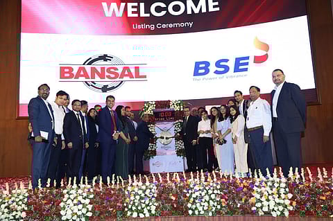shares of Bansal Wire Industries and Emcure Pharmaceuticals were listed on the BSE and NSE today